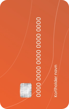 Grafik af et betalingskort